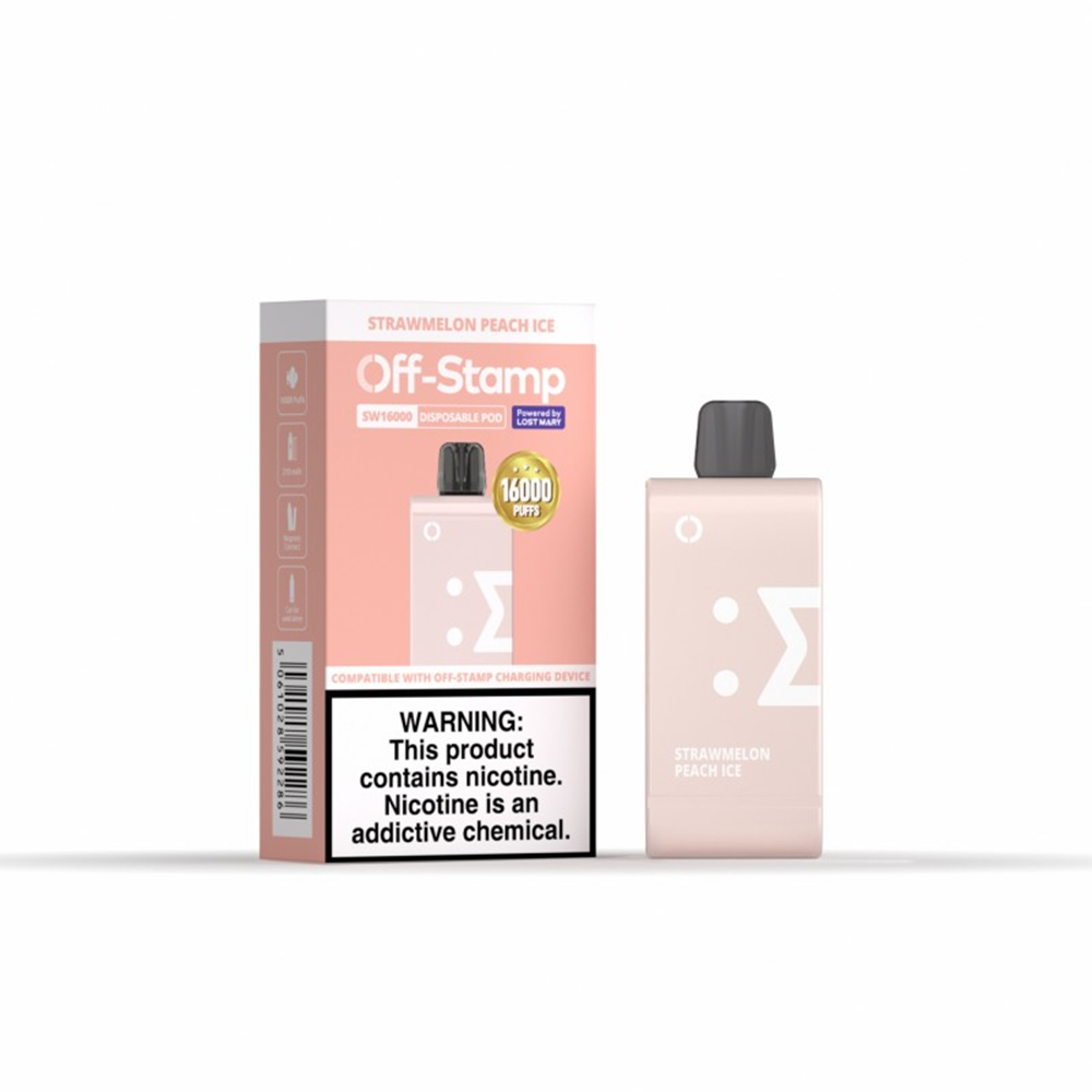 Off Stamp SW16000 Disposable 16000 Puffs 17mL 50mg • MOQ 5 (Pod Disposable Only)