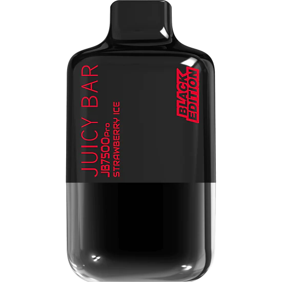 Juicy Bar JB7500 Pro Disposable Vape Black Edition 5% | Strawberry Ice