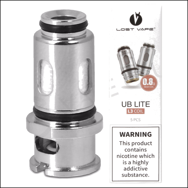Lost Vape UB Lite Coils | 5-Pack | 0.8 Ohms