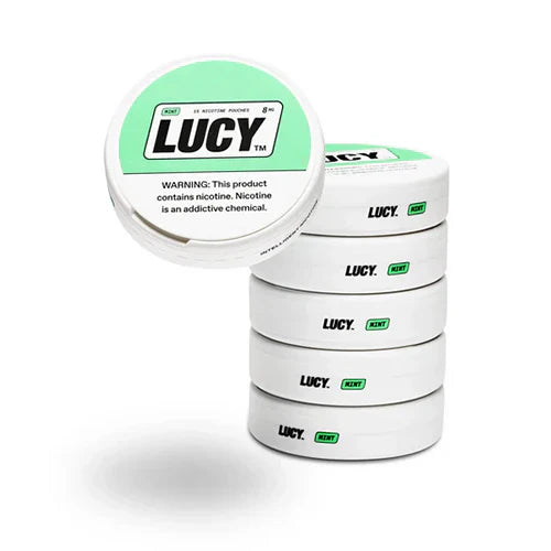 Lucy Nicotine Pouches (15ct Can)(5-Can Pack)