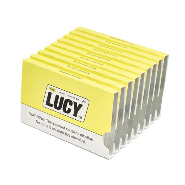 Lucy Nicotine Gum 10-Piece Blister Pack | MOQ 10