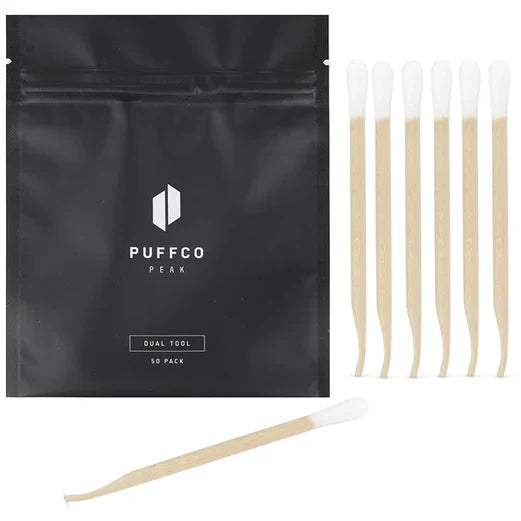 Puffco Peak Dual Tool Swab and Peak | 50 Pack