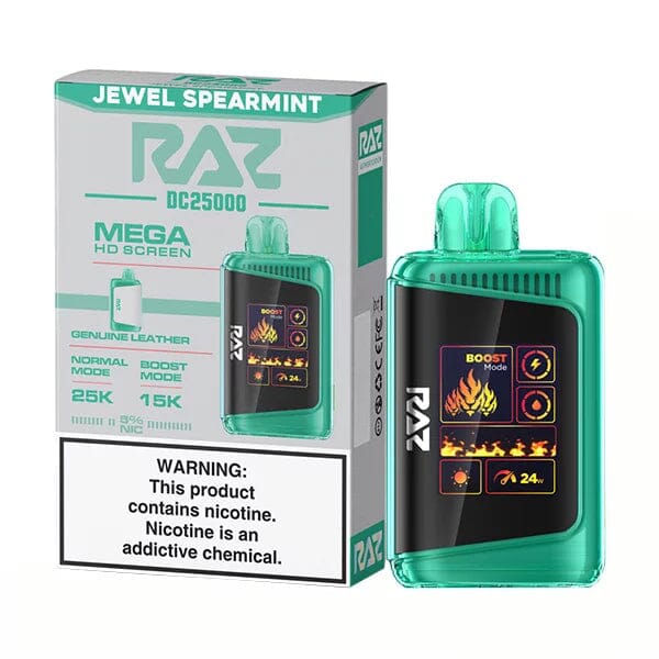 RAZ DC25000 Disposable 25000 Puffs 16mL 50mg • MOQ 5