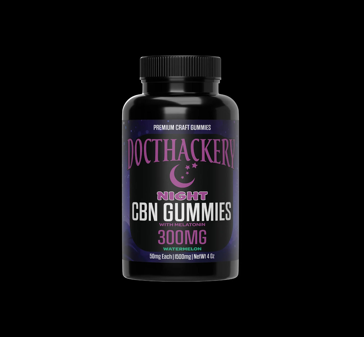 Docthackery Night CBN Gummies Watermelon 30ct