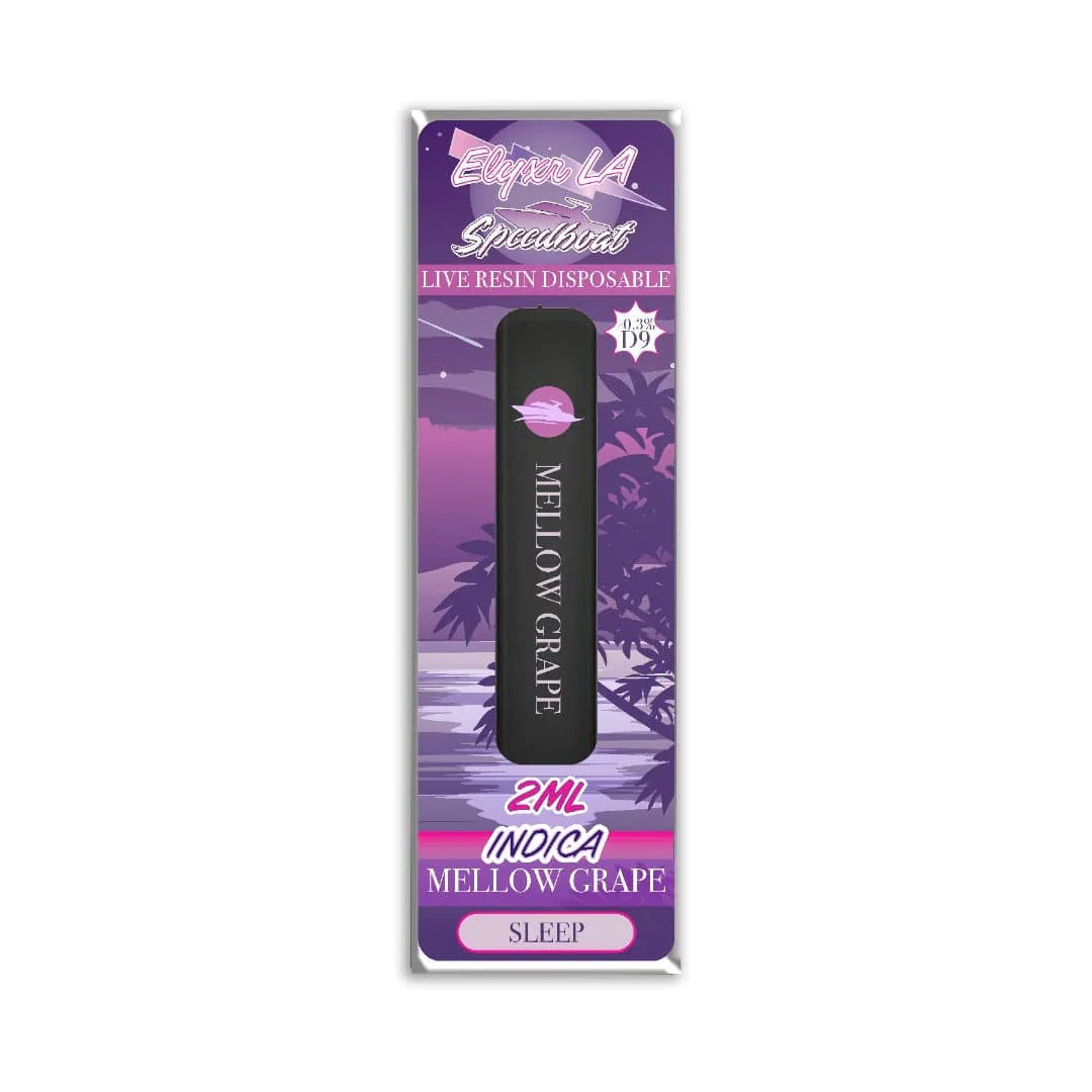Elyxr La x Speedboat Live Resin Disposable | 2g | Sleep with Packaging