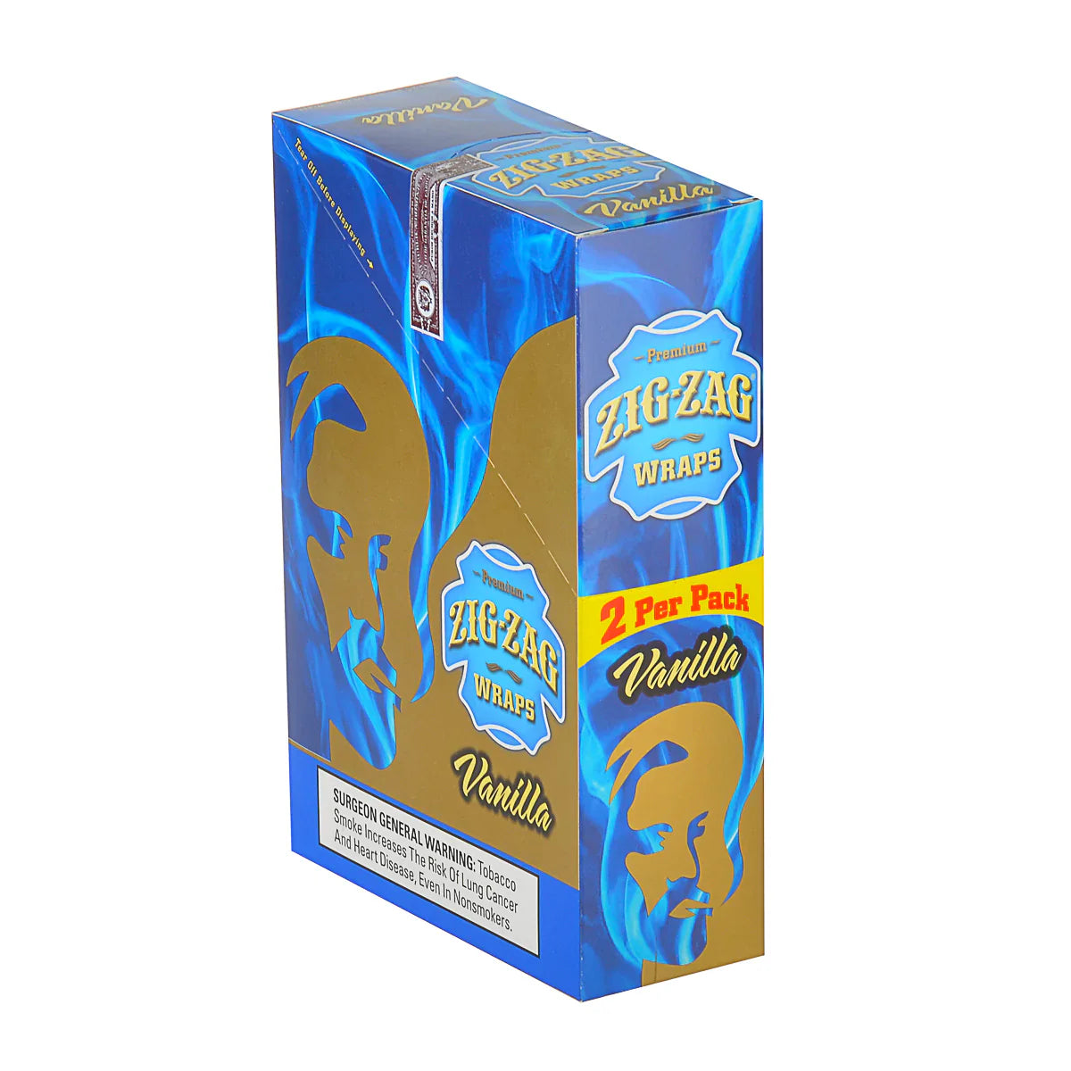 Zig-zag 2 Cigar cones | 25-pack | Vanilla with Packaging