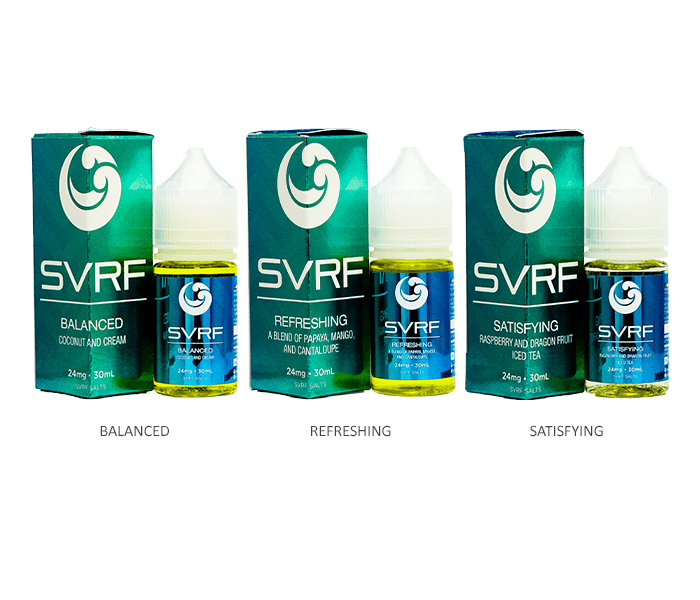 SVRF Salt Series E-Liquid 30mL 24mg (Salt Nic)