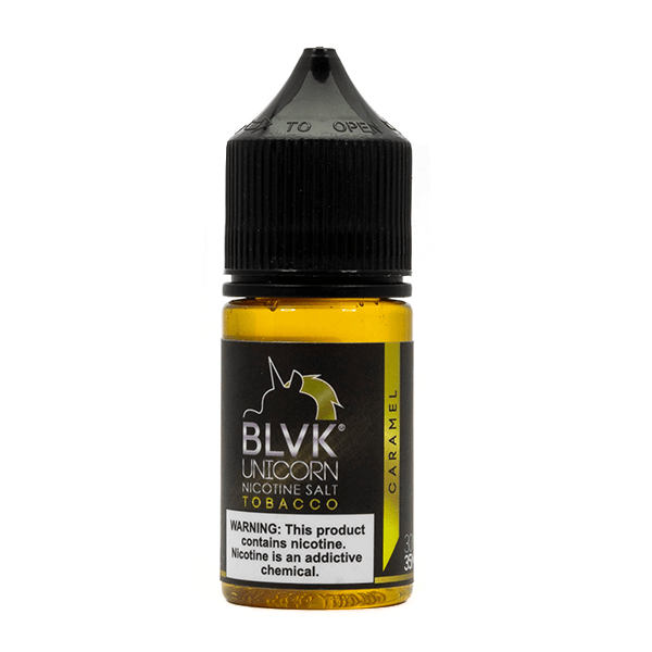 BLVK TFN Salt Series E-Liquid 30mL (Salt Nic) Caramel Tobacco