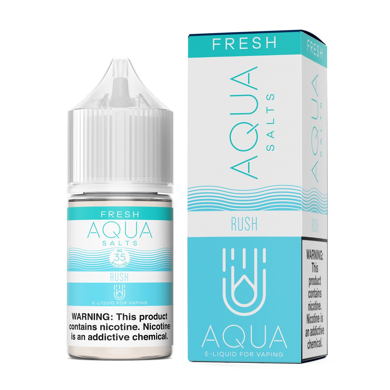 Aqua Salt Series E-Liquid 30mL (Salt Nic) | Rush with packaging
