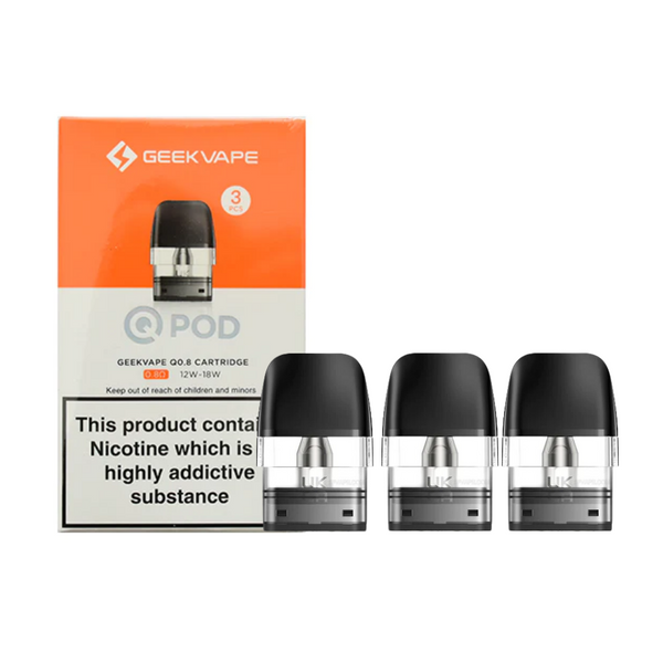 Geekvape Q Pod Cartridge | 3pcs | 0.8