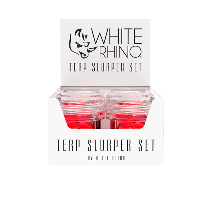 White Rhino Terp Sluper Set Red with packaging