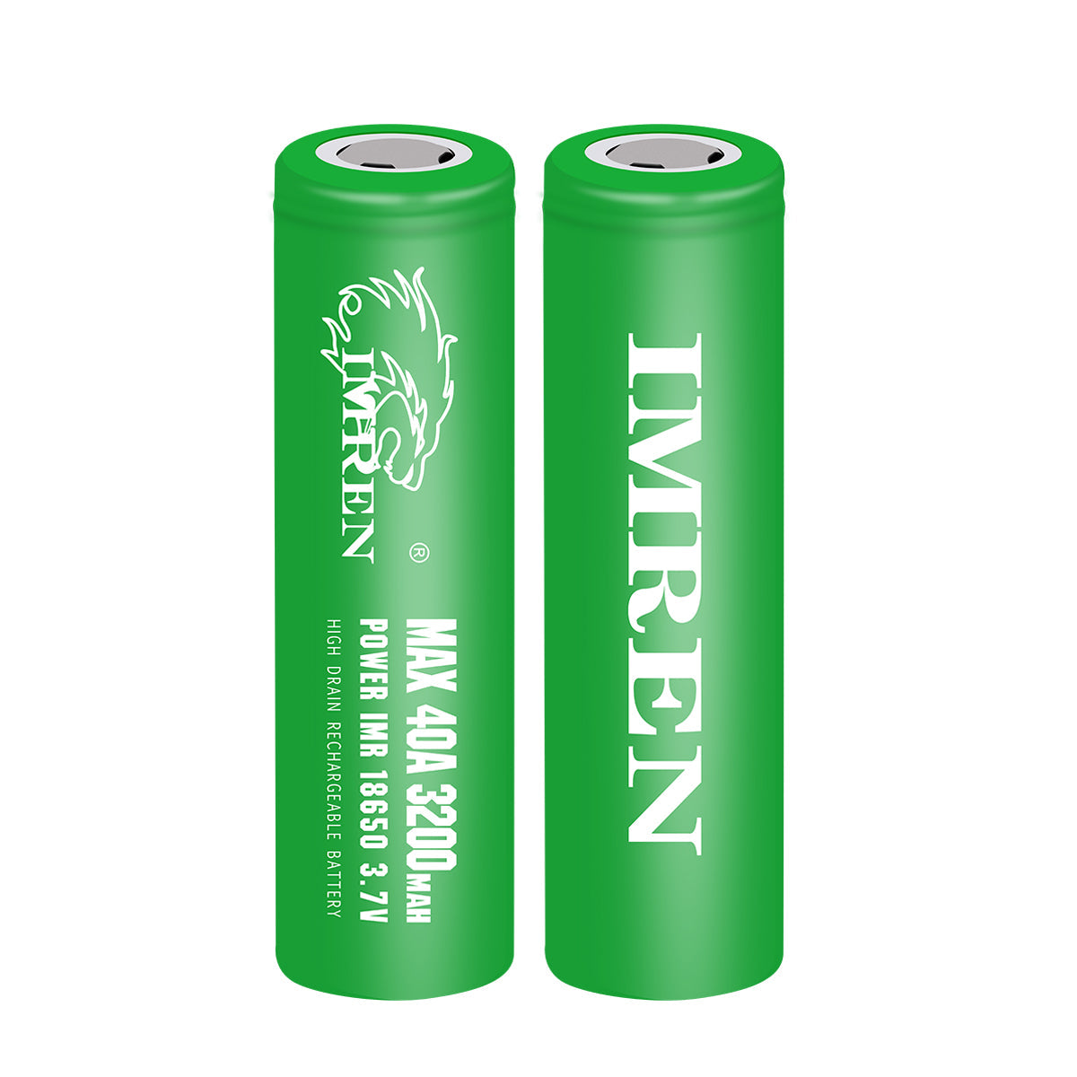 Imren 18650 3200 mAh Max 40A 2 Pack