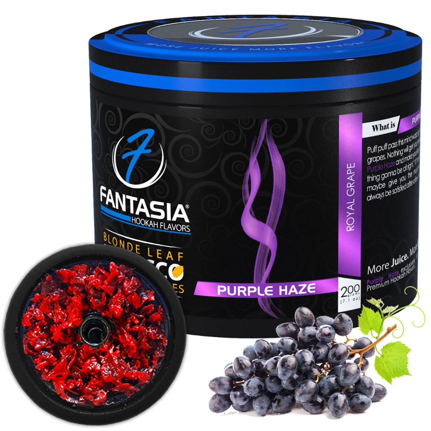 Fantasia Tobacco 200G Jar Purple Haze