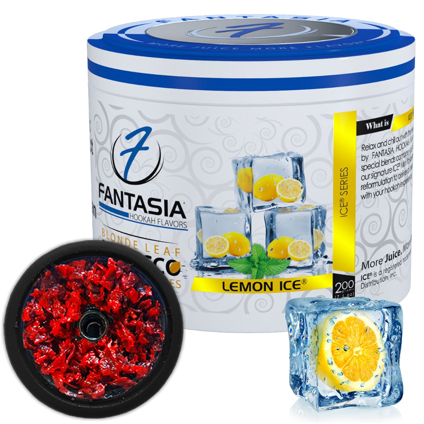 Fantasia Tobacco 200G Jar Lemon Ice