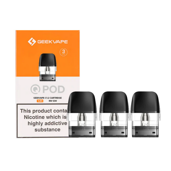 Geekvape Q Pod Cartridge | 3pcs | 1.2