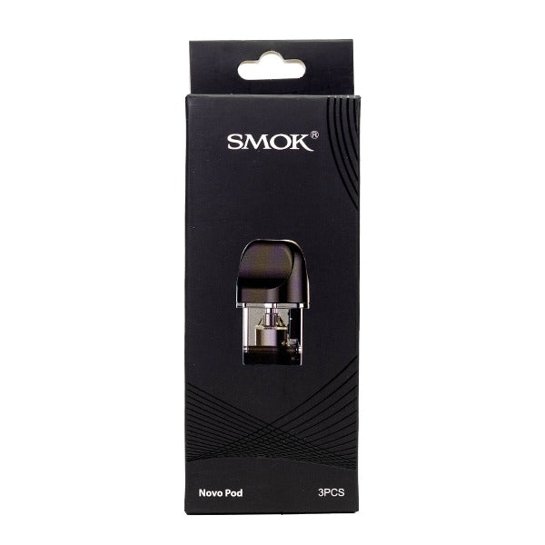 SMOK NOVO Refillable Pod Cartridge (Pack of 3) | Regular Coil Pod 1.2ohm with Packaging