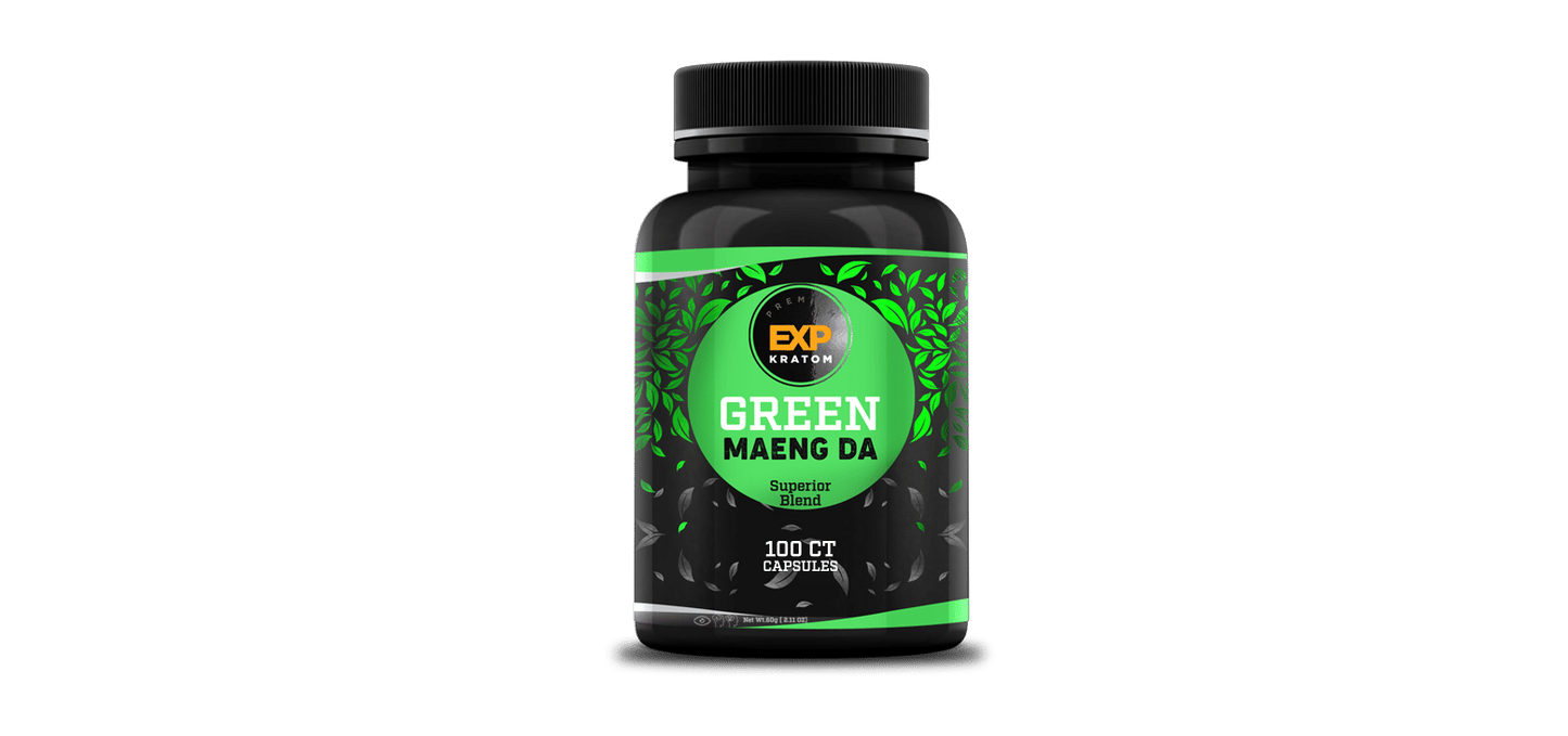 Exp Kratom 100ct Green Maeng Da
