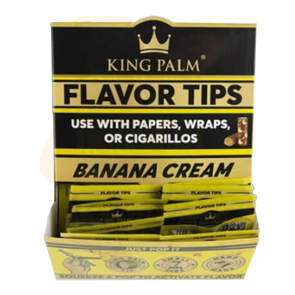 King Palm Flavor Tips Banana Cream