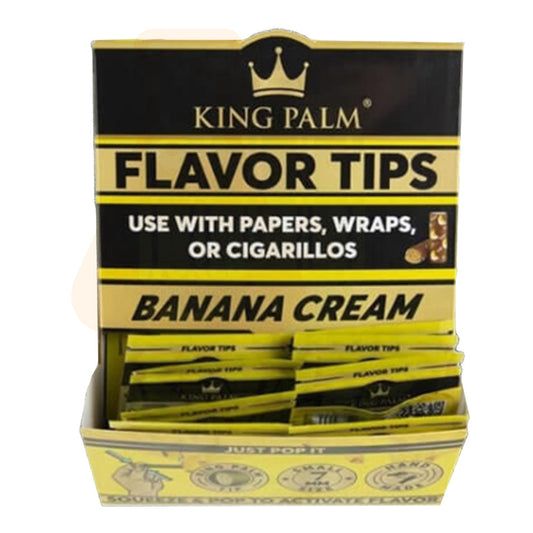 King Palm Flavor Tips Banana Cream