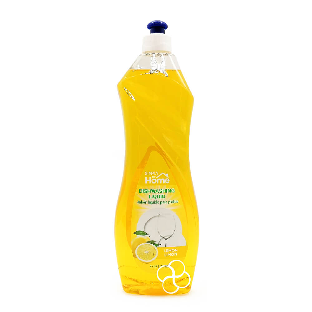 Simply For Home Dishwash Liquid 25oz Lemon