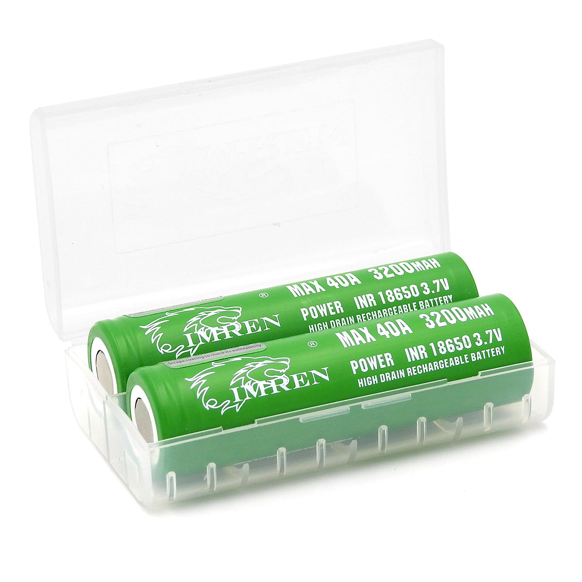 Imren 18650 3200 mAh Max 40A 2 Pack