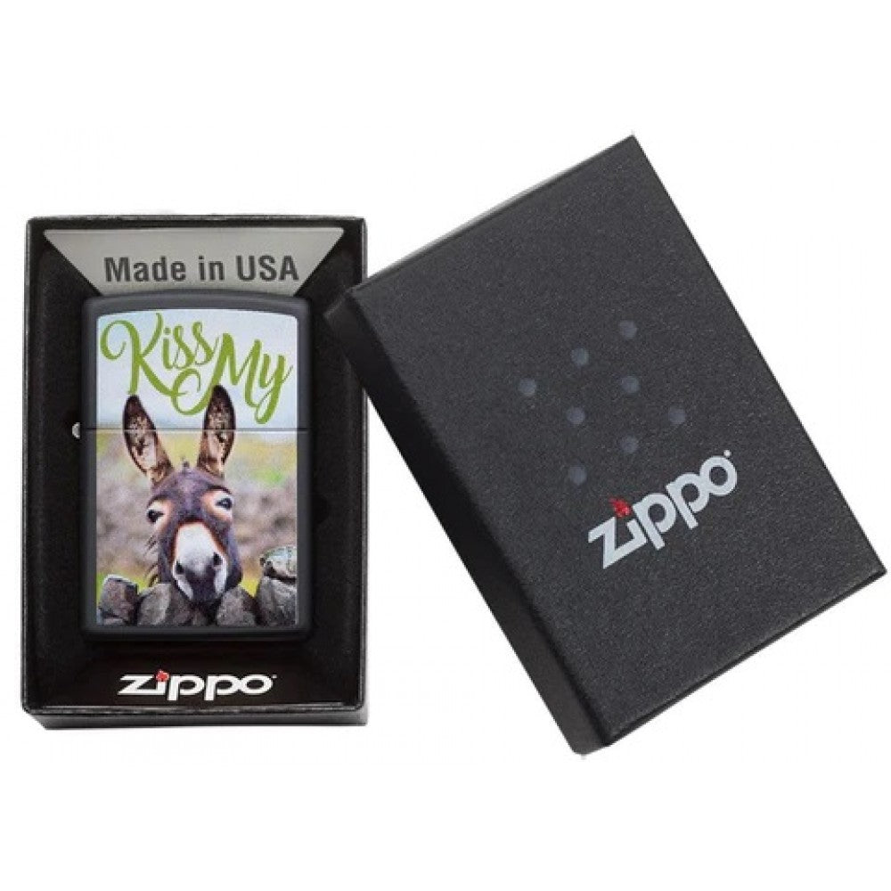 ZIPPO 29.95 Kiss My Donkey
