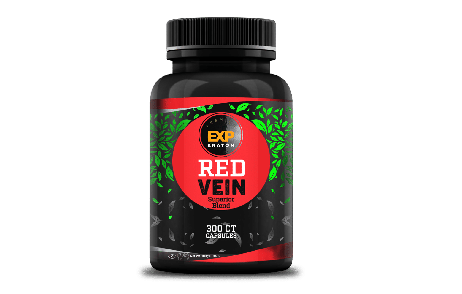Exp Kratom 300ct Red Vein