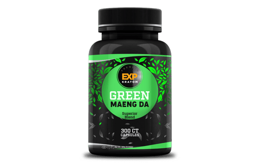 Exp Kratom 300ct Green Maeng Da