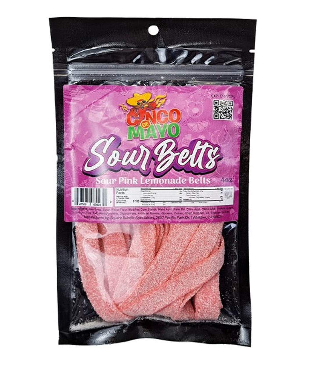 Cinco De Mayo Candy Sour Pink Lemonade