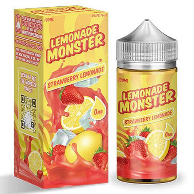 Jam Monster E-Liquid 100mL (Freebase) [Series: Original, Ice, Frozen, Custard, Fruit, Lemonade, Tobacco, Milk]