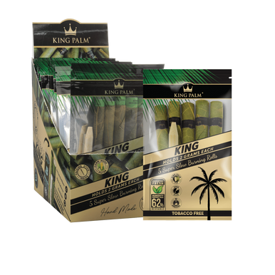 King Palm 5 King Rolls 15pk KP-108 with packaging