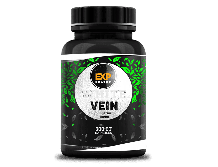 Exp Kratom 500ct White Vein