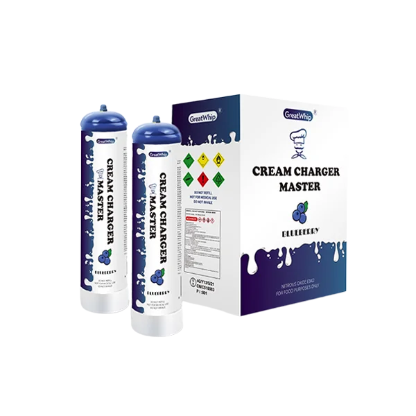 Great Whip Master 640g 6pcs Blueberry with Packaging