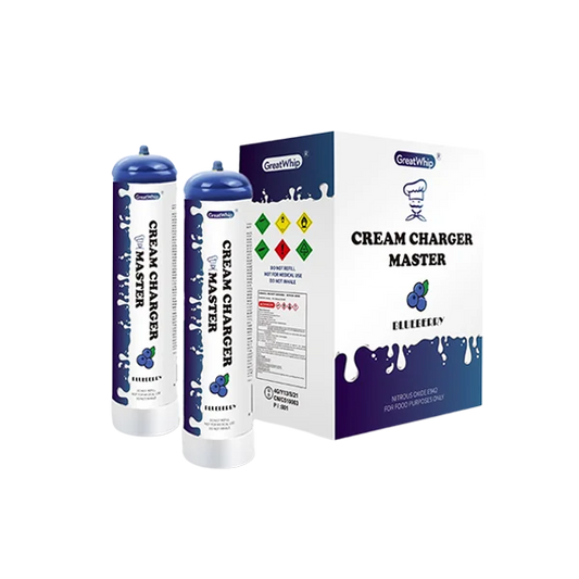 Great Whip Master 640g 6pcs Blueberry with Packaging