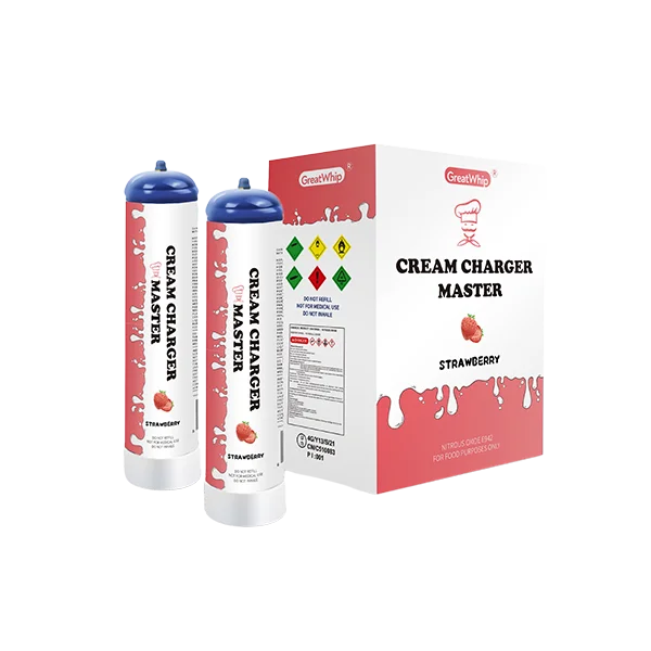 Great Whip Master 640g 6pcs Strawberry with Packaging