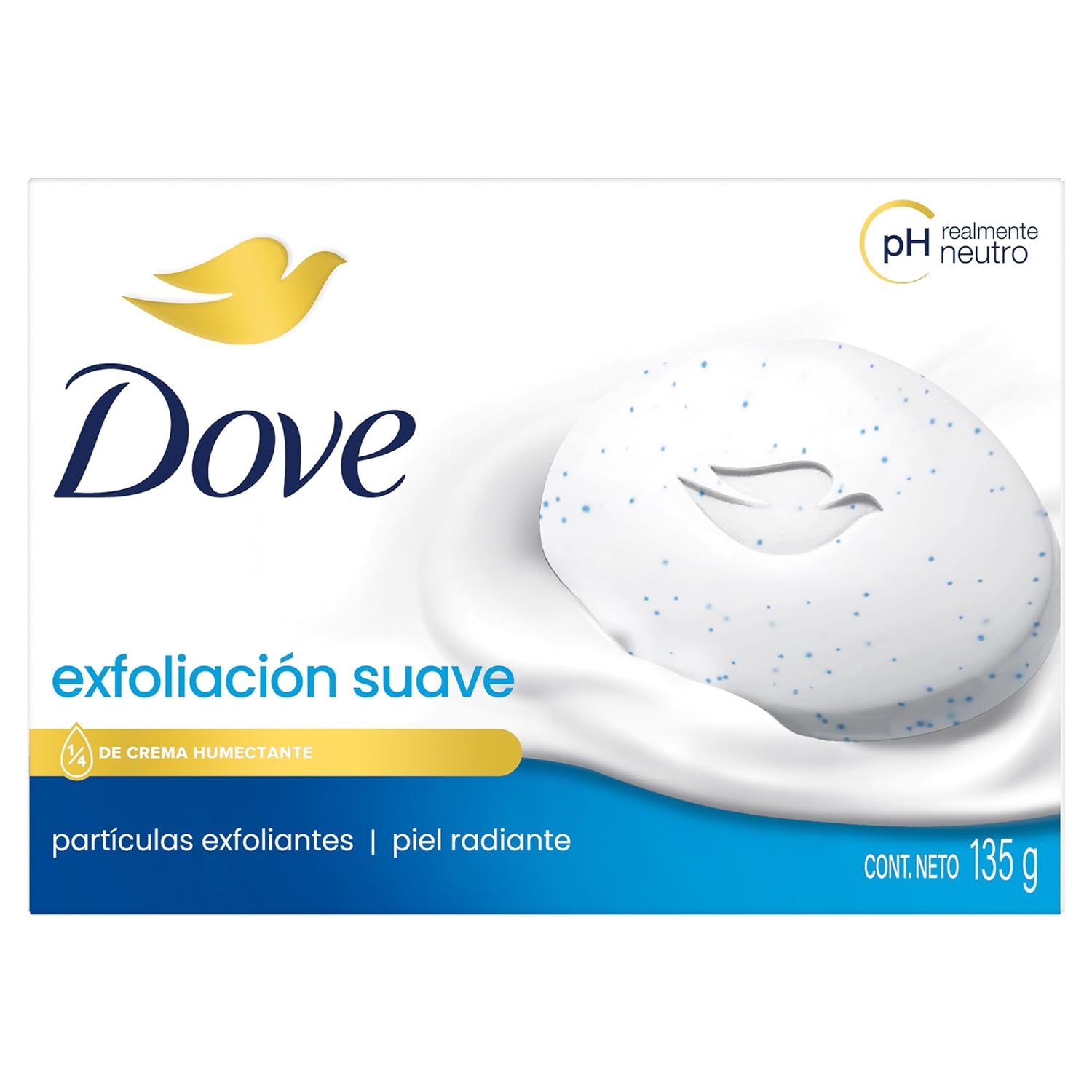 Dove Beauty Bar 135g Exfoliacion Suave