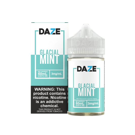 REDS APPLE BY 7 DAZE 60ML Glacial Mint with Packaging