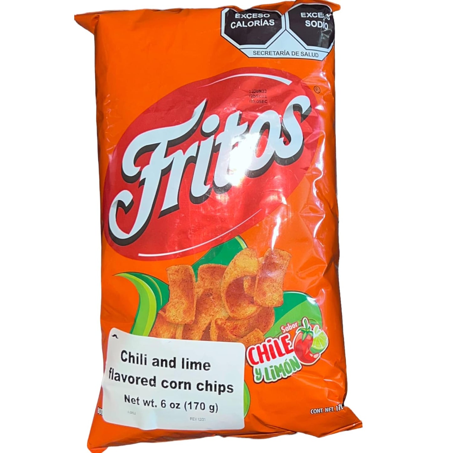 Mexican Chips Fritos Chile Limon