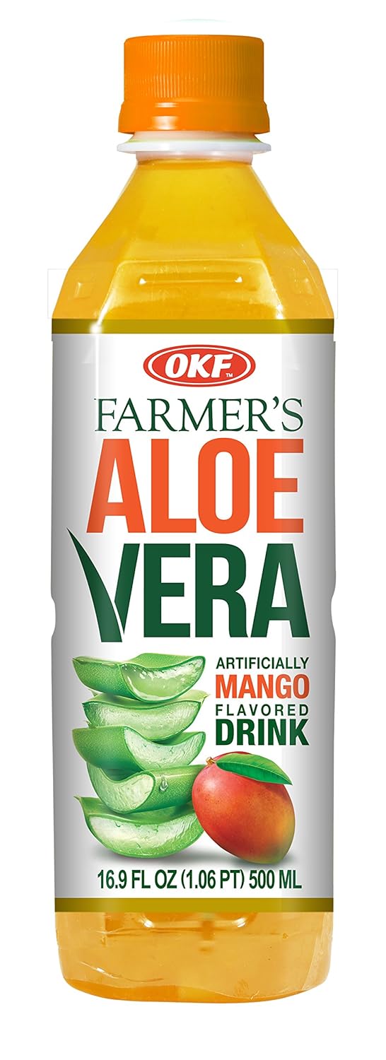OKF Aloe Vera Drink 500mL Mango