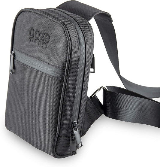 Ooze Crossbody Traveller Smell Proof Black