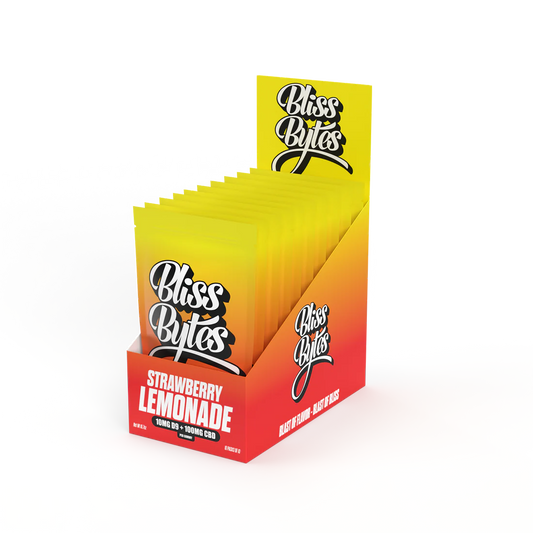 Bliss Bytes Gummy | 10ct | Strawberry Lemonade