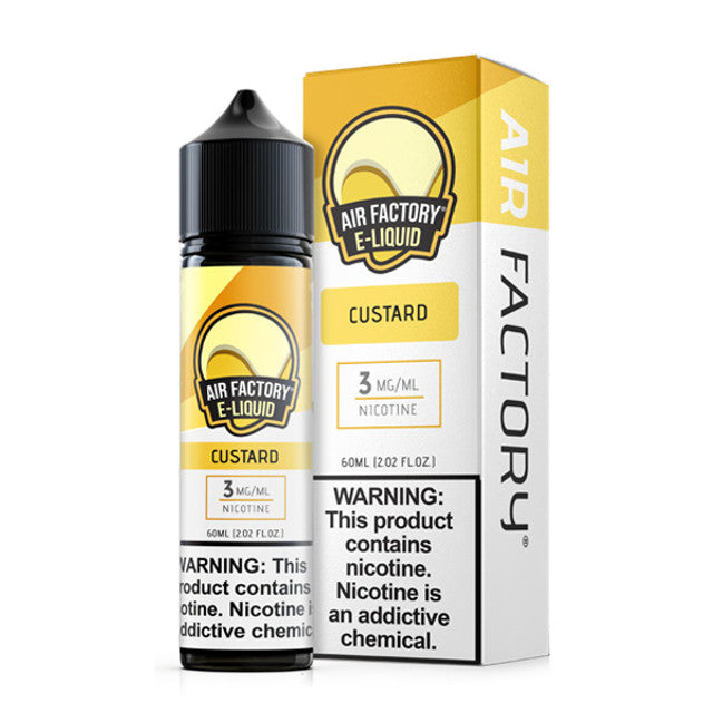 Air Factory E-Juice 60mL (Freebase) | Custard with Packaging