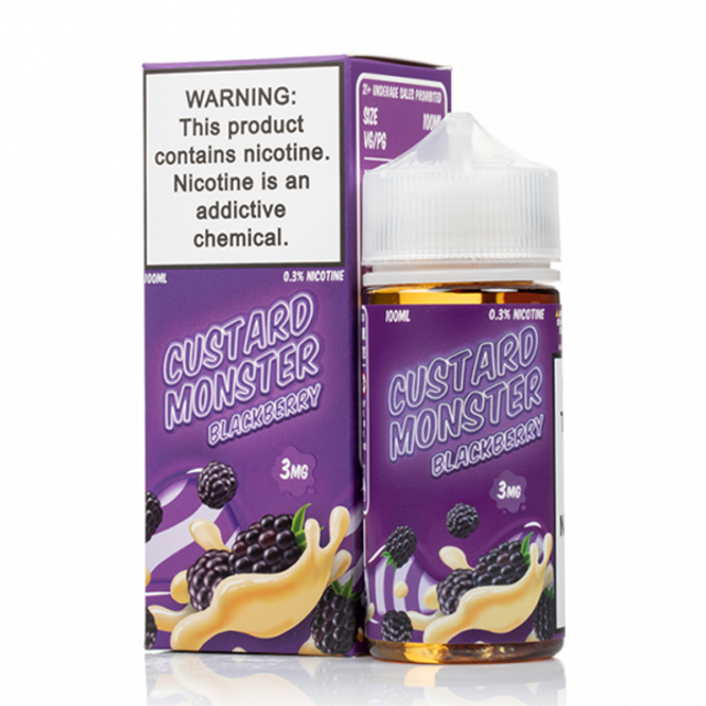 Jam Monster Series E-Liquid 100mL (Freebase) • Original, Ice, Lemonade, Etc.
