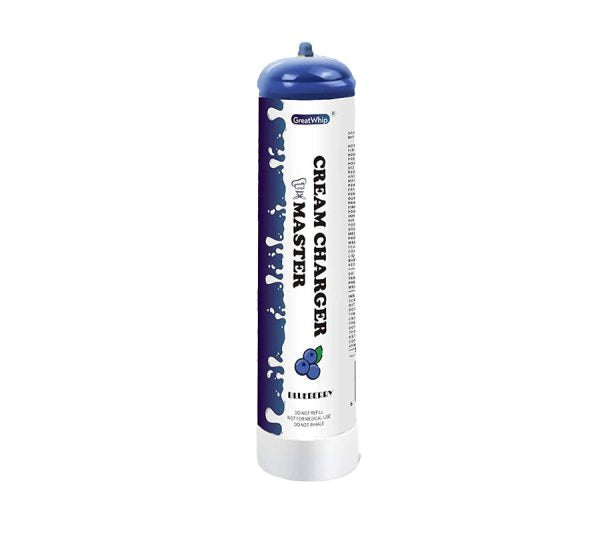 Great Whip Max Cream Charger 3.3L 2pcs Blueberry