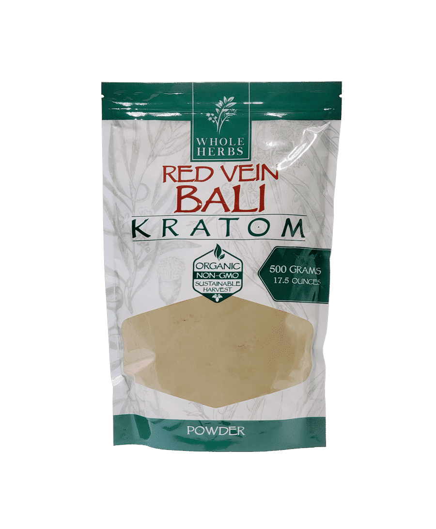 Whole Herbs Kratom 500g Red Vein Bali