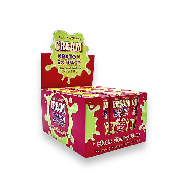 Cream Kratom Extract 12ct Black Cherry Lime