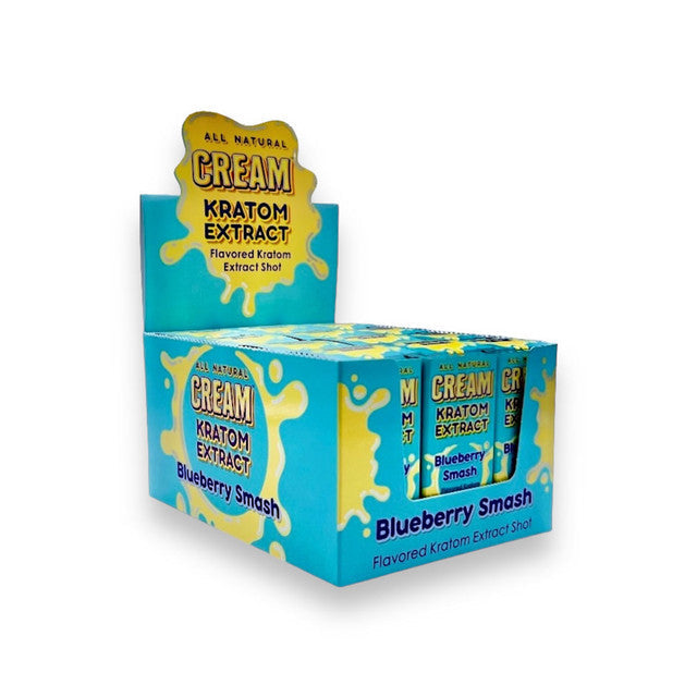 Cream Kratom Extract 12ct Blueberry Smash
