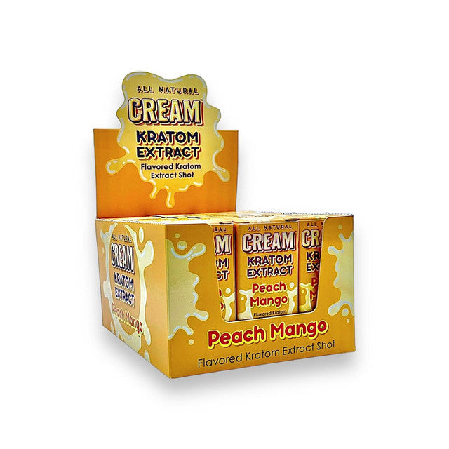 Cream Kratom Extract 12ct Peach Mango