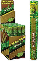 Cyclones Hemp Cones 24pk Natural with packaging