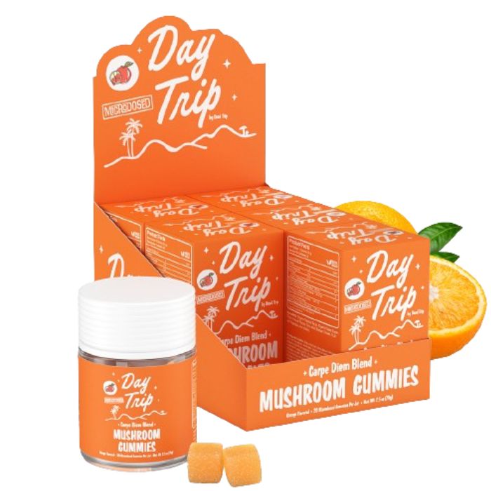 DAY TRIP GRAPE DIEM BLEND MUSHROOM GUMMIES 6CT with Packaging